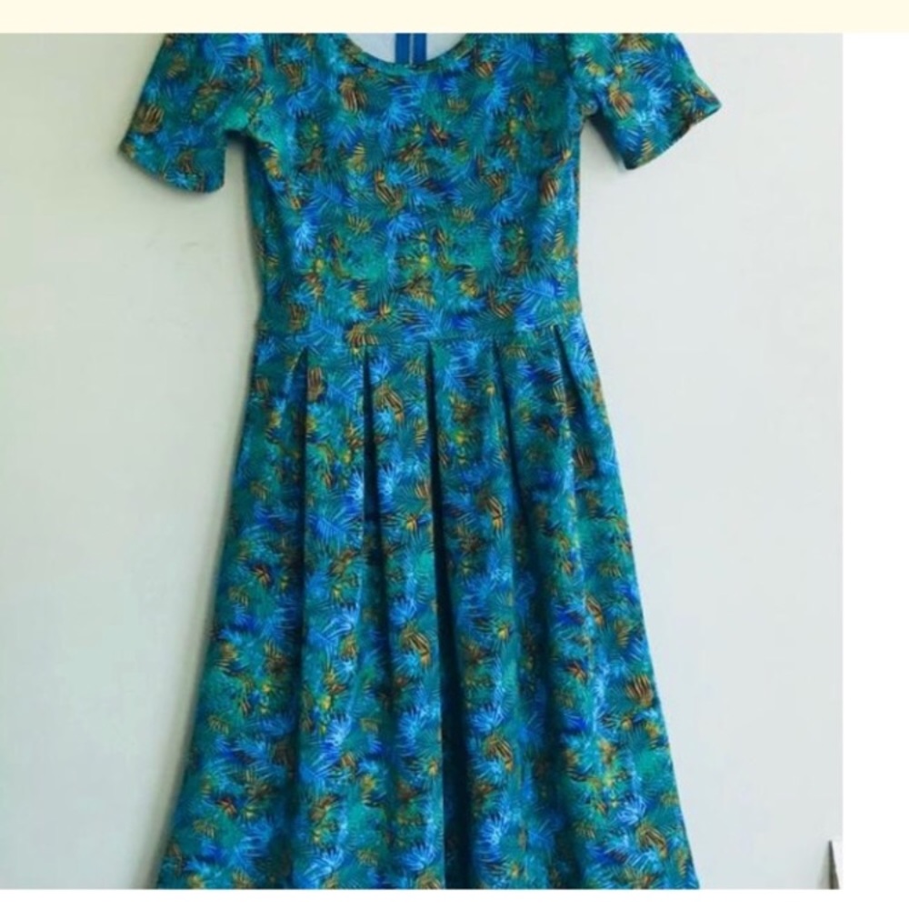 Lularoe colorful Dress size XXS - Picture 2 of 6